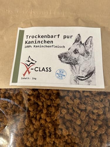Trockenbarf Kaninchen pur, Trocken-Barf aus 100% Kaninchenfleisch 1kg