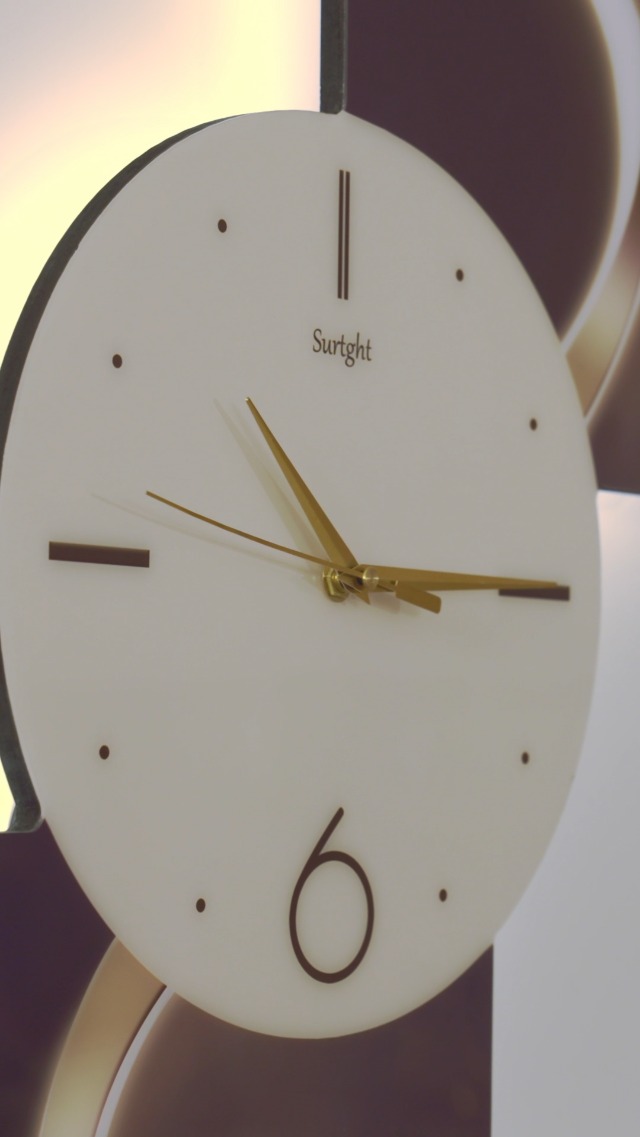 インテリア時計 normann  Bold Wall Clock Amazon.com: homary 39.4