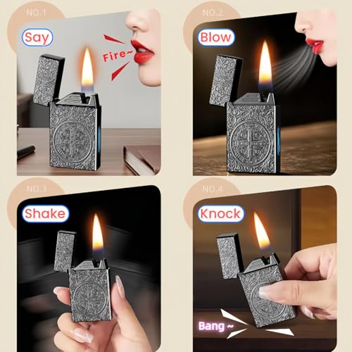 Encendedor inteligente de keroseno con 4 modos de ignición miniatura 3