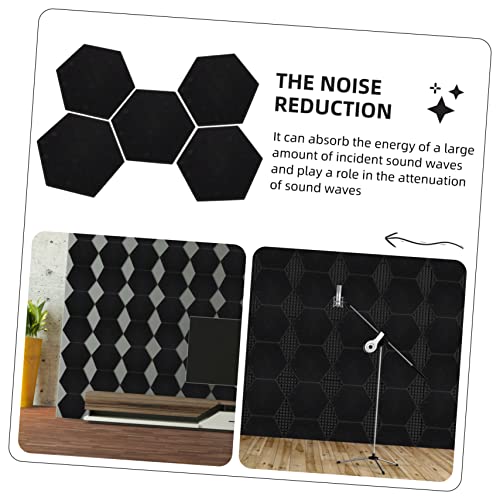 5 Pcs Acoustic Absorption Wall Panels for Noise Reduction miniatura 4