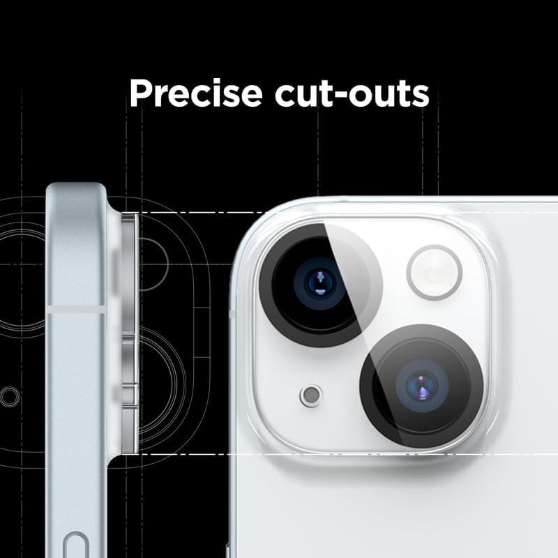 Image of amazon basics Camera Lens Protector for Vivo X200T 5G (2 Pack) - 3D Premium Glass, Ultra-Clear, Anti-Scratch, Easy Installation