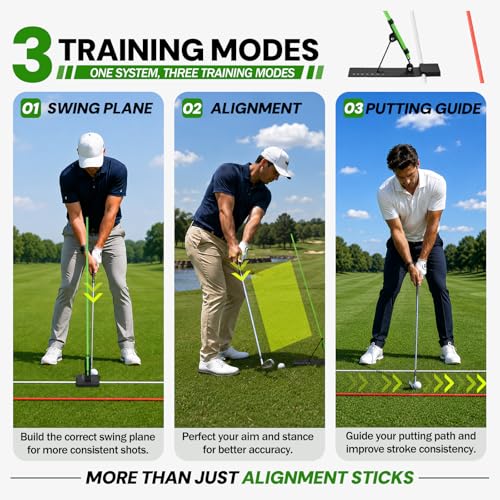 Heavy Duty Golf Alignment Sticks Holder