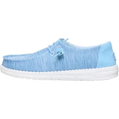 HEYDUDE Wendy Stretch Sox, Women’s Shoes, Women’s Slip-on Loafers, Comfortable & Light-Weight