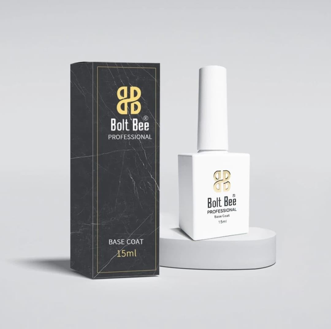 UV LED Nail Base Coat 15ml Each Pack for Beginners and Professionals CLEAR-image-34
