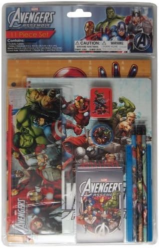 Amazon.com : Marvel Avengers Stationery Set, 11-Piece, Model: 4687AV ...