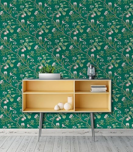 Image of Moroccan Tile Stickers | Waterproof Self Adhesive Peel & Stick Tile Decals for Kitchen Backsplash, Bathroom Wall, Floor, Furniture & Glass (8x8 Inch, Design 61)