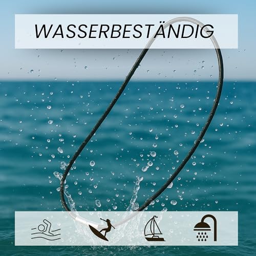 Lola & Gala Lederkette für Damen und Herren für Anhänger | Echtes Glattleder | Lederband mit Verschluss aus Edelstahl, Einfache und Sichere Befestigung…