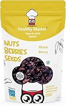 Healthy Master- Black Berry 1kg Naturally Dried Berries, Antioxidant-Rich, Immunity Building, Naturally Sweet, Dehydrated, Gluten Free, Non-GMO & Vegan