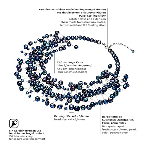 Valero Pearls Catena da Donna in Argento Sterling