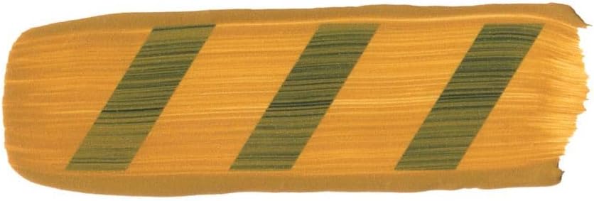 GOLDEN Heavy Body Acrylics, Yellow Ochre, 16 fl. oz. Jar, Professional Acrylic Paint, Semi-Opaque