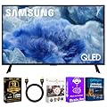 Samsung 85-Inch Q8F QLED 4K Smart TV, Quantum Dot, HDR+, 144Hz VRR, Slim Metal Design, Voice Remote, Includes 2-Year Warranty, AUX HDMI Cable & Streaming Bundle