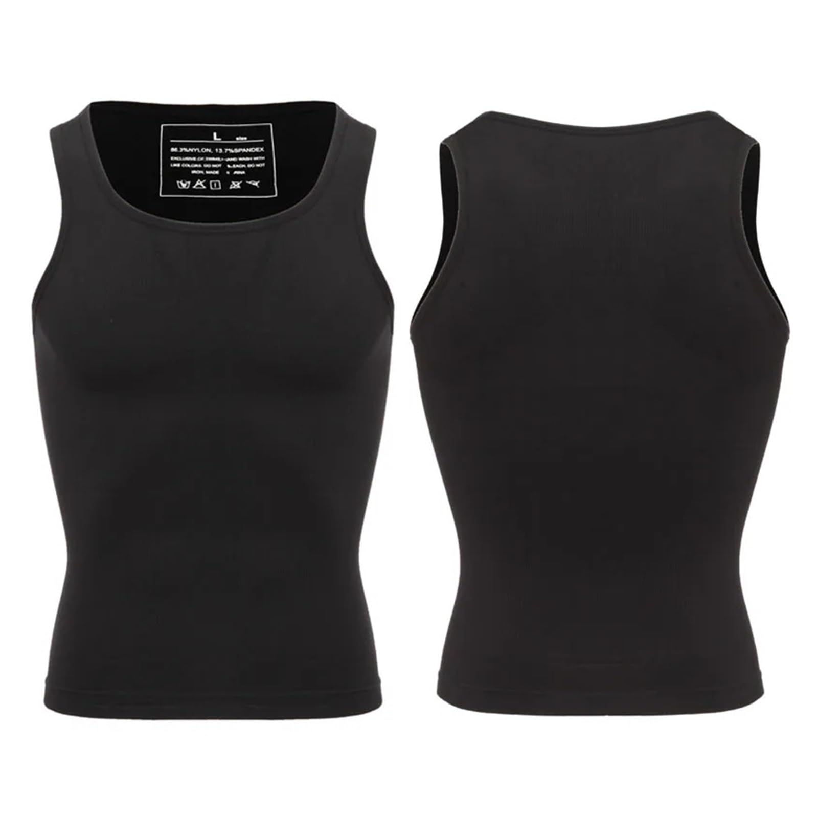 Faja Reductora de Abdomen para Hombre, Camiseta de compresión para el Pecho, Faja Moldeadora de Abdomen, Chaleco Adelgazante, corsé de Entrenamiento de Cintura para Hombre.