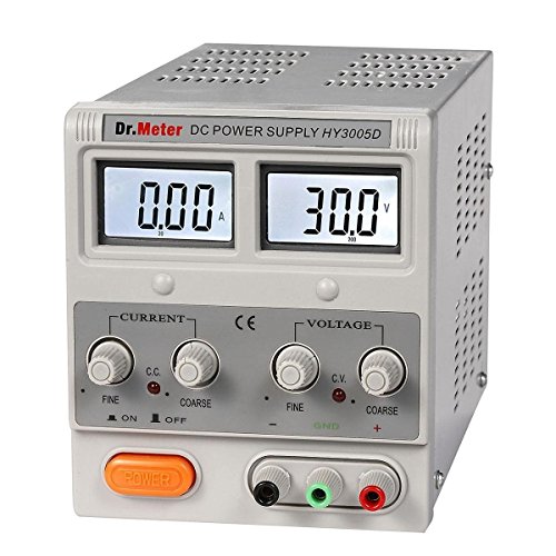 Dr.meter MS8264 Digital AC/DC Auto/Manual Range Digital Multimeter with Temperature Measurement, 30-Range (HY3005D)