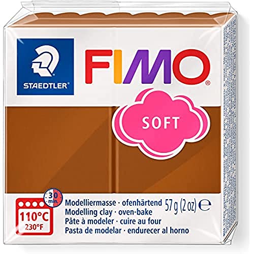 RAYHER HOBBY FIMO Effect 57g – Pasta Da Modellare Rosa Pastello, Indurente In Forno, In 8 Porzioni