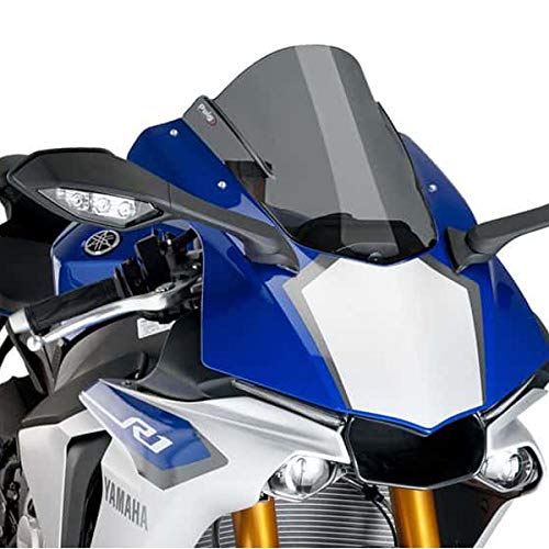 Amazon | Puig 7648F RACING SCREEN 【DARK SMOKE】 YAMAHA YZF-R1 (15