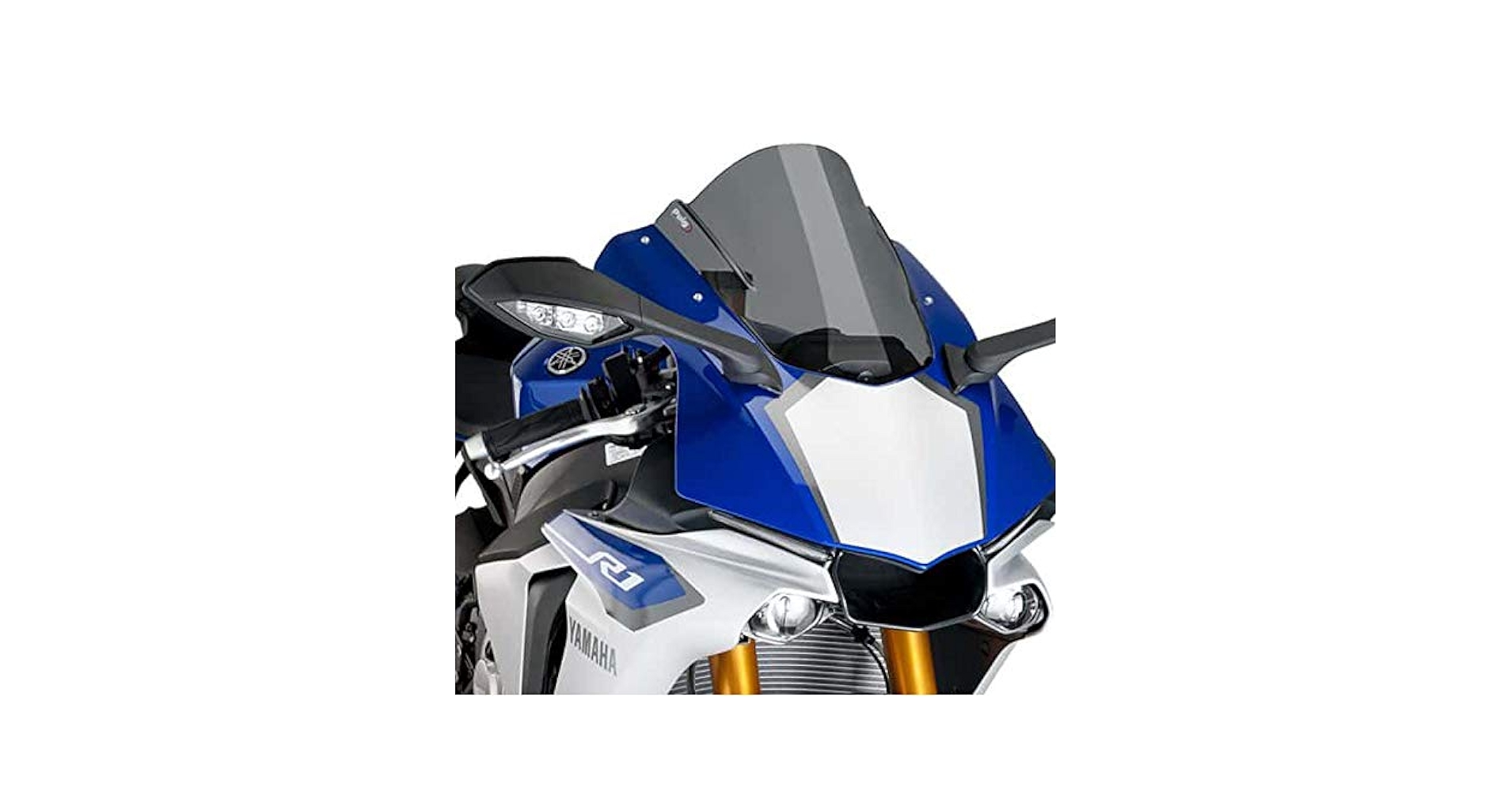 Amazon | Puig 7648F RACING SCREEN 【DARK SMOKE】 YAMAHA YZF