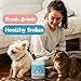 Dog Teeth Cleaning Wipes - Dog Tooth Brushing Kit - Dog Toothbrush Finger Wipes - Removes Plaque & Tartar, Dog Breath Freshener - No-Rinse Pet Dental Care for Dogs & Cats - Easy Use - 55 Count