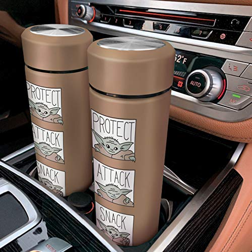 Controller Gear The Mandalorian Protect Attack Snack, Vacuum Insulated Stainless Steel Sport Water B