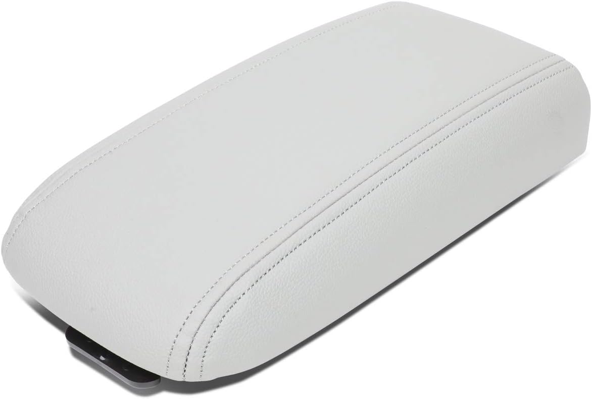 Auto Dynasty OE Style ABS Center Console Armrest Lid w/Latch Compatible with Chevy Trailblazer GMC Envoy Isuzu Ascender 02-09