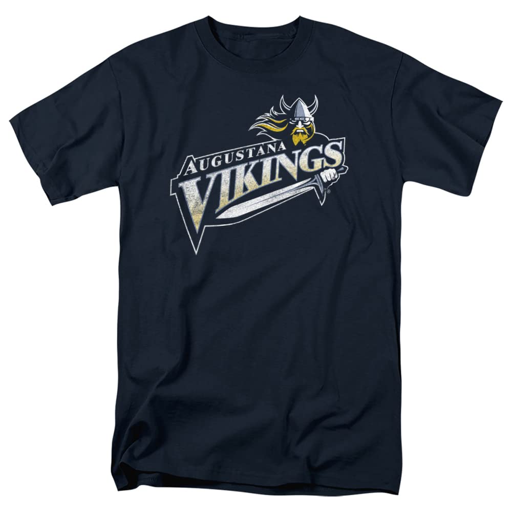 LOGOVISION Official Collegiate Distressed Primary Logo Adult T-Shirt Collection — view 158