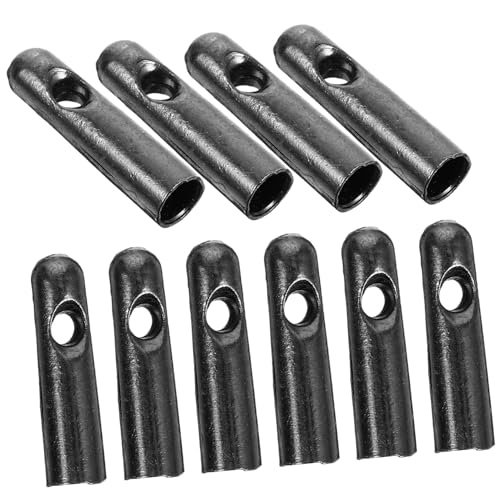 LIFKOME 10 Stück Teiliges Metall Regenschirm Reparaturperlen Schirmknochen Abdeckungen Langlebig Einfache Befestigung Zubehör für Sonnenschirm und Faltschirm Reparatur