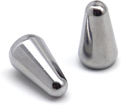 Chrome 2pcs Brass Cover Guitar 5 Way 3 Way Pickup Switch Tip Switch Knobs Fit USA FD Strat/Tele