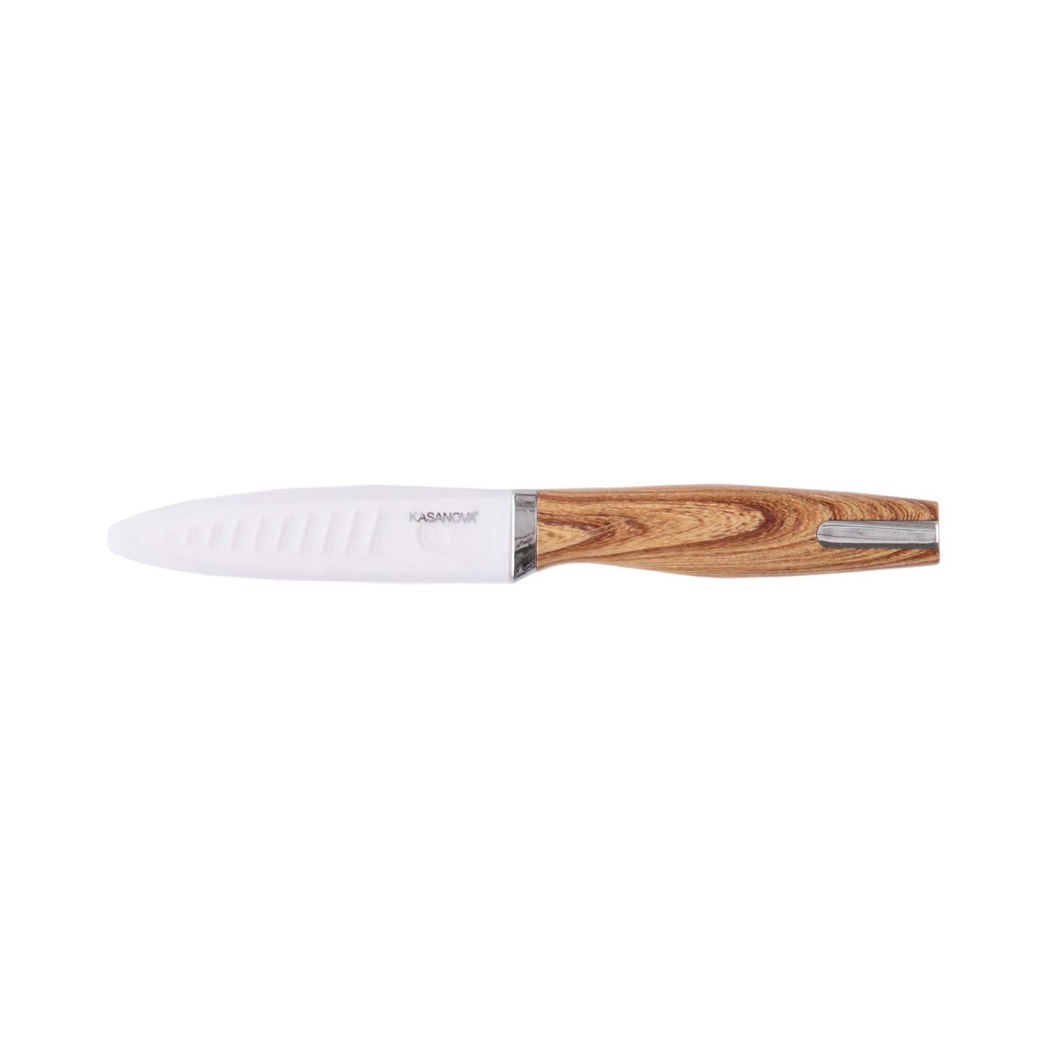KASANOVA 1 cuchillo de cerámica multiuso 10 cm mango ABS, cerámica y plástico