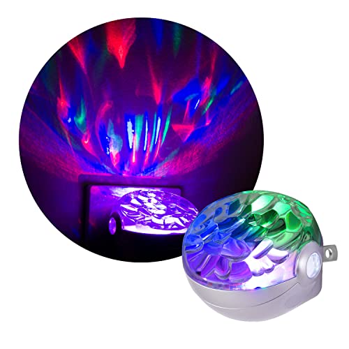 Projectables Northern Lights LED Projection Night Light with Moving Atmospheric Effects, 30404, Aurora Borealis Motion Effects Project Onto Wall and Ceiling,Multi
