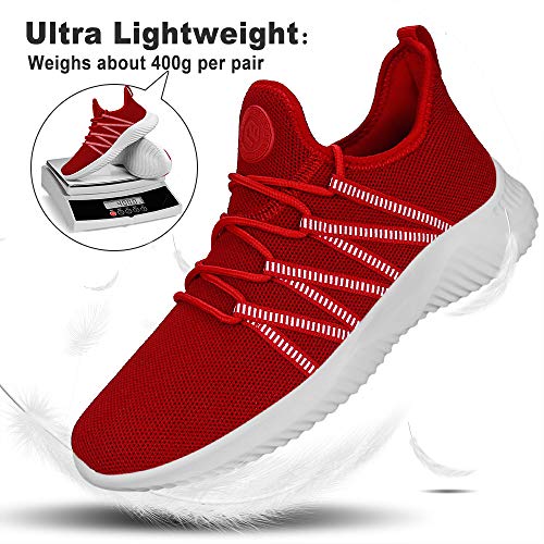 Image of Feethit Mens Slip On Running Shoes Breathable Lightweight Comfortable Fashion Non Slip Sneakers for Men