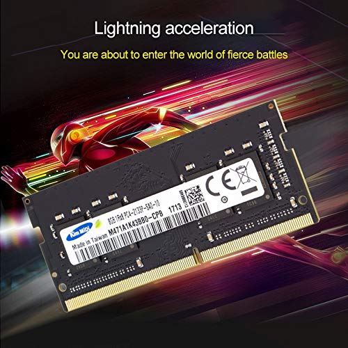 Taiyimaoyi 1.2V DDR4 2133MHz 4GB Memory RAM Module for Laptops 288 Pin