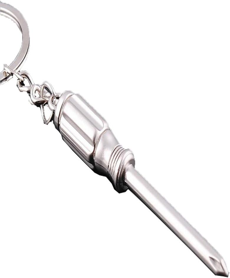 Northern Coast Work Tools Novelty Metal Mini Keyring in Gift Bag - (Screwdriver)