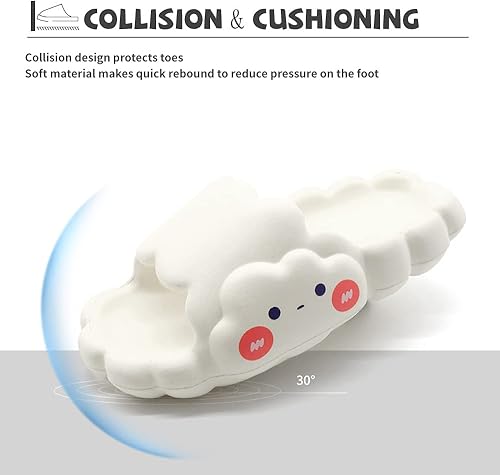 Miniatura 3 de Sandalias y pantuflas de EVA Cloud para mujeres y hombres, para interiores y exteriores, plataforma gruesa de verano, playa, antideslizantes, de