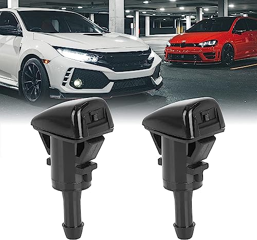 MACHSWON Windshield Washer Nozzle Sprayer Single Hole Car Replacement 2pcs 47185 for Mitsubishi Eclipse 2006-2012 - Image 2