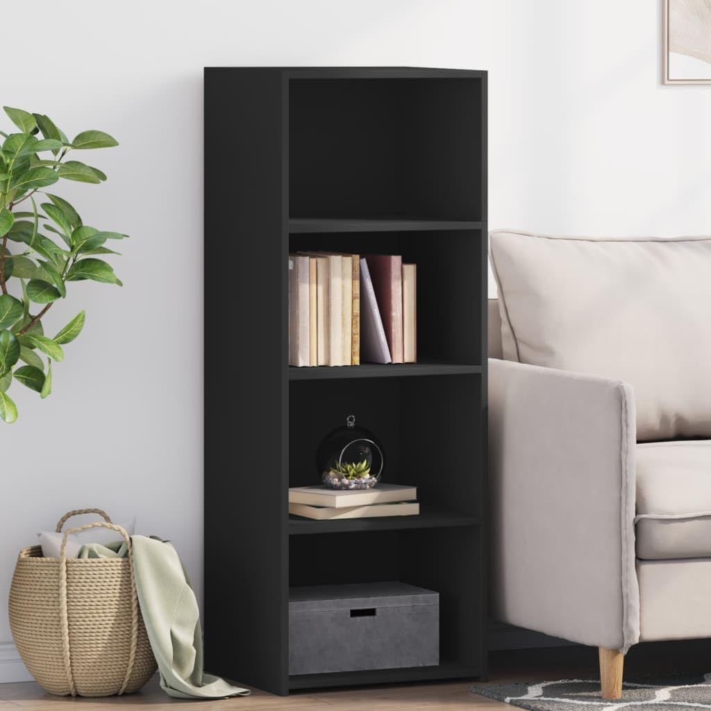 Armadio alto nero, 45 x 41 x 124 cm, in legno