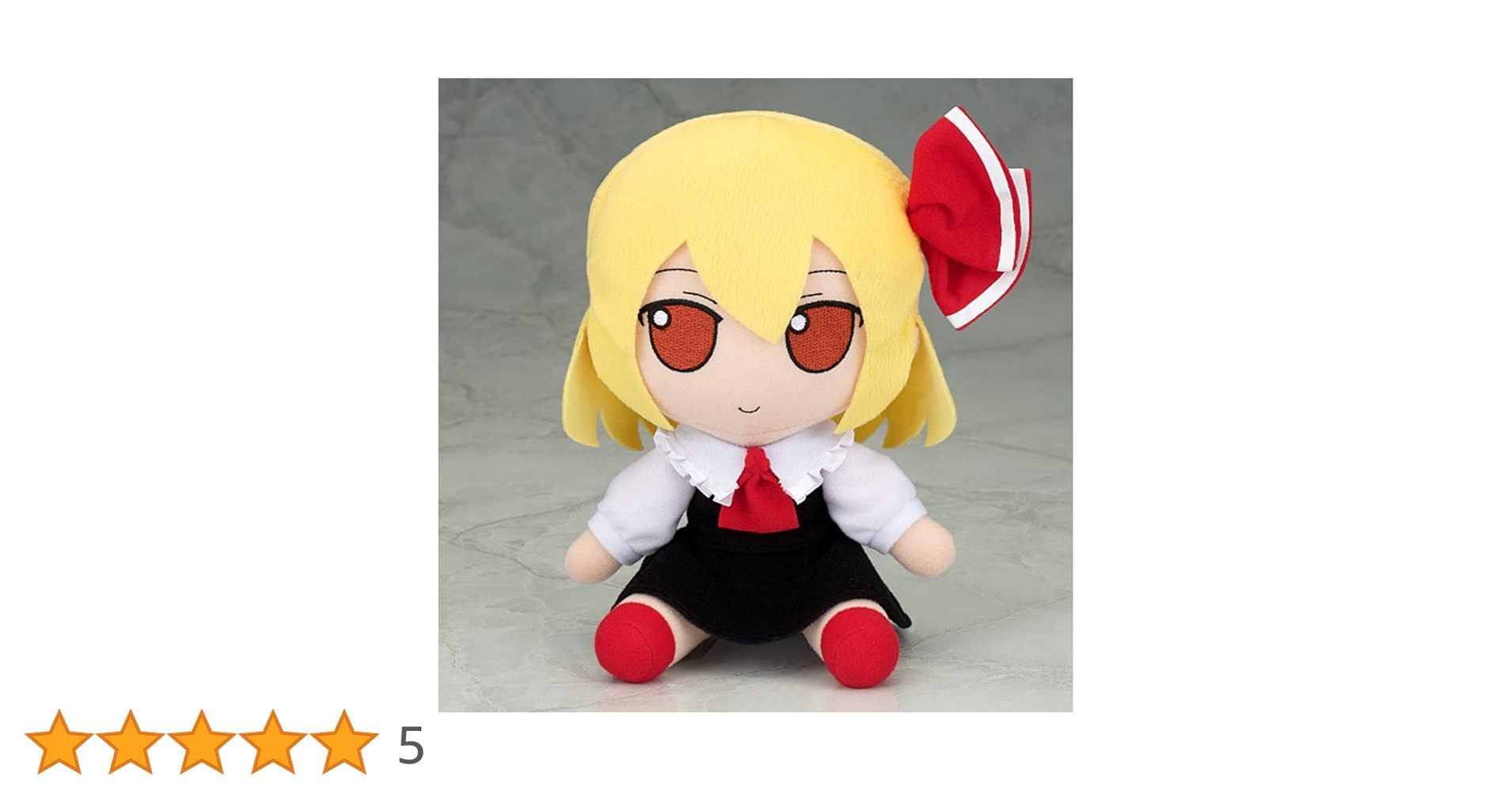 東方Project ぬいぐるみ ルーミア ふもふもるーみあ GIFT 東方ぬいぐるみシリーズ 50 【ルーミア】ふもふもるーみあ