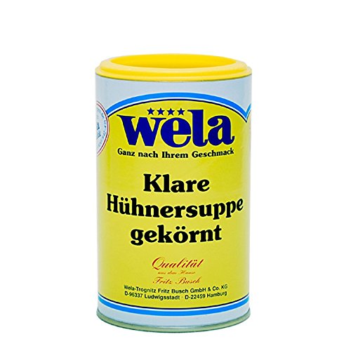 Preisvergleich Produktbild Klare Hühnersuppe gekörnt 1 / 2 Dose