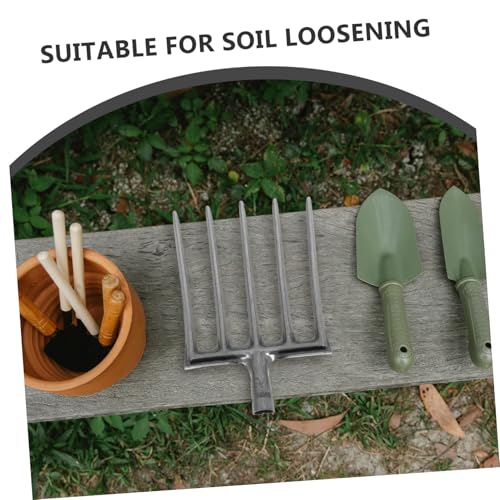 Fourche en acier robuste pour ameublir les sols durs sans effort
