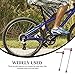 BESPORTBLE Detachable Bike Quick Release Lever 1 Pair Titanium Alloy Skewers Essential for Cycle Maintenance