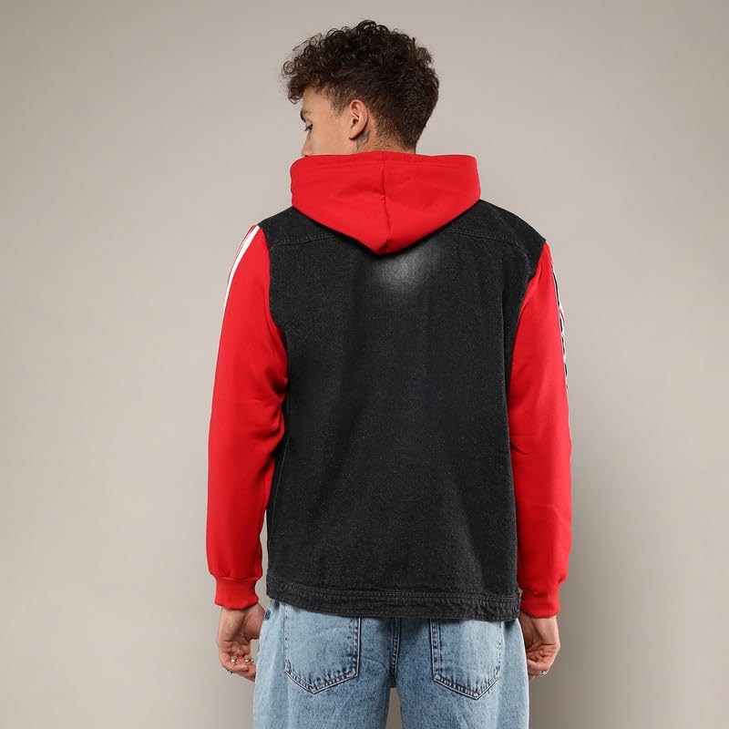 Image of CAHOOT Men's Fur-Lined Suede Bomber Jacket For Casual Wear | High Neck | Long Sleeve | Zipper Closure | Jacket Crafted With Comfort Wear For Everyday Wear