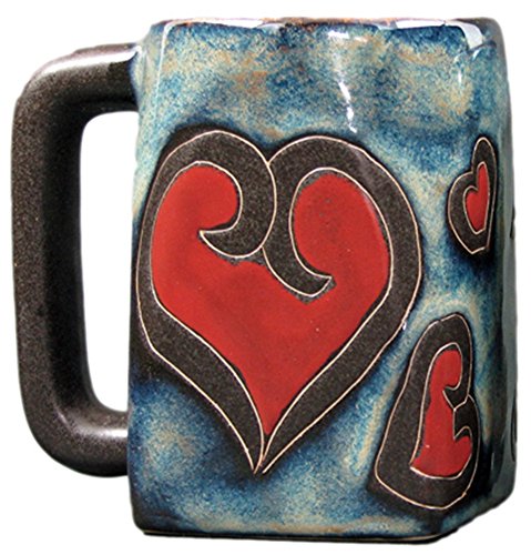 Taza de café cuadrada 12 onzas colección Mara Stoneware miniatura 1