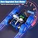 28℃ RC Cars Remote Control Car for Kids, Rechargeable Stunt Radio Control Car Toys for Toddlers, Wireless Control Cars with Body Lights, Great Gift for Boys Girls 6 7 8 9 10 11 12 Year Old (Dark Blue)