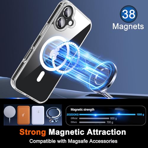 Image of for iPhone 17 Case Clear with Privacy Screen Protector