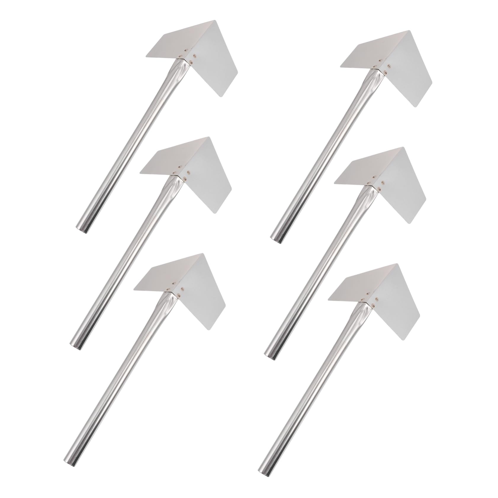 Yardenfun 6 Pezzi Strumenti Acciaio Inossidabile Per Angoli Interni Trowel Stuccatura Muri