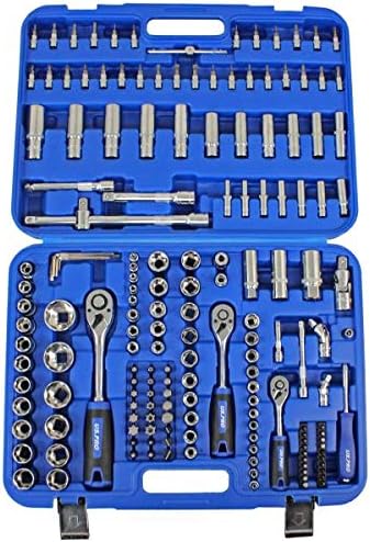US PRO 172 Piece Metric 1/4-3/8-1/2" Drive Superlock Socket Set 2082