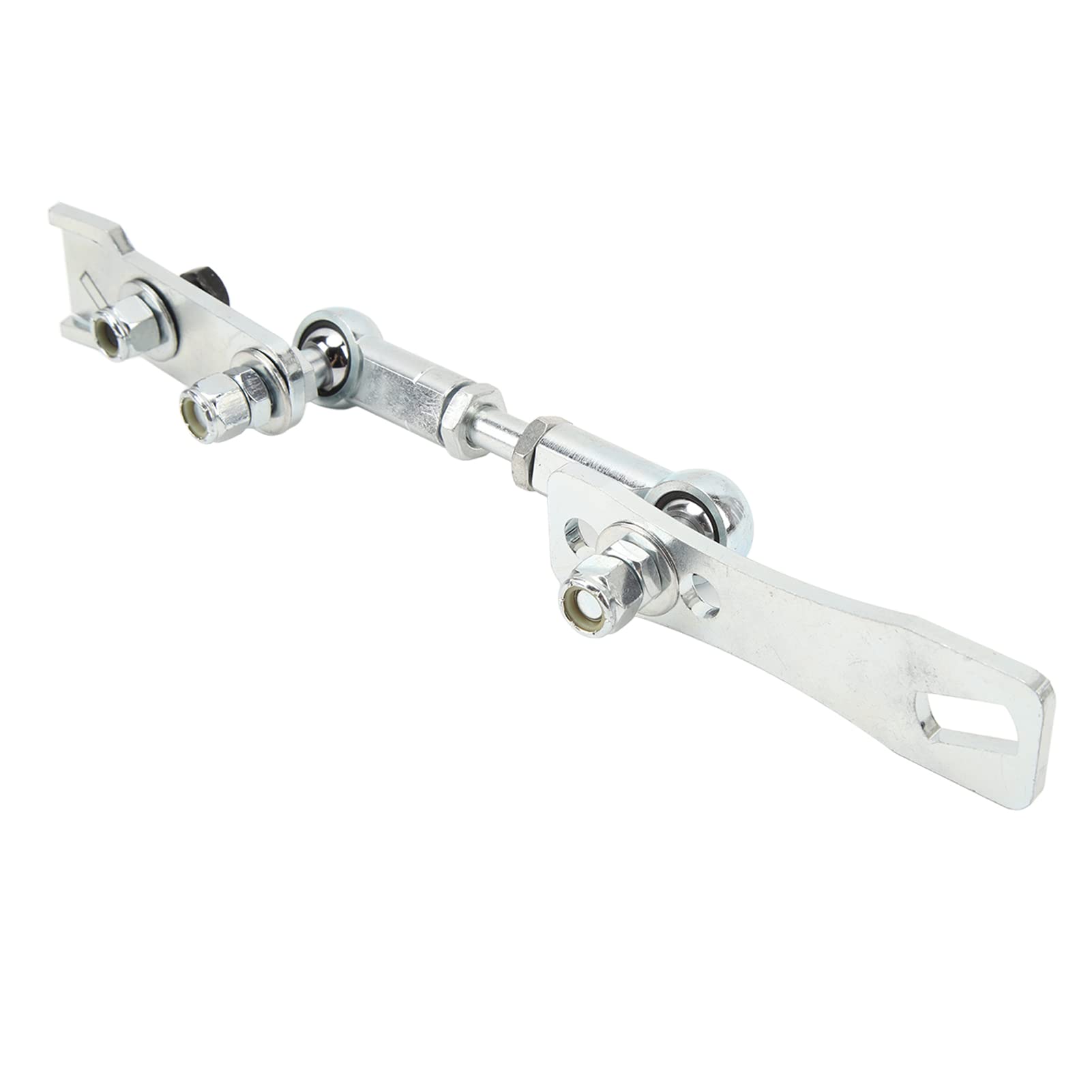 Aramox Car Transfer Case Linkage Kit, Transfer Case Linkage Kit Acero Inoxidable a Prueba de Herrumbre Reemplazo Plateado para Cherokee XJ Comanche MJ 1986‑2001