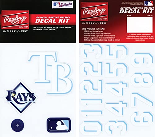 Rawlings Sporting Goods MLBDC Decal Kit, Tampa Bay Rays