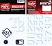 Rawlings Sporting Goods MLBDC Decal Kit, Tampa Bay Rays
