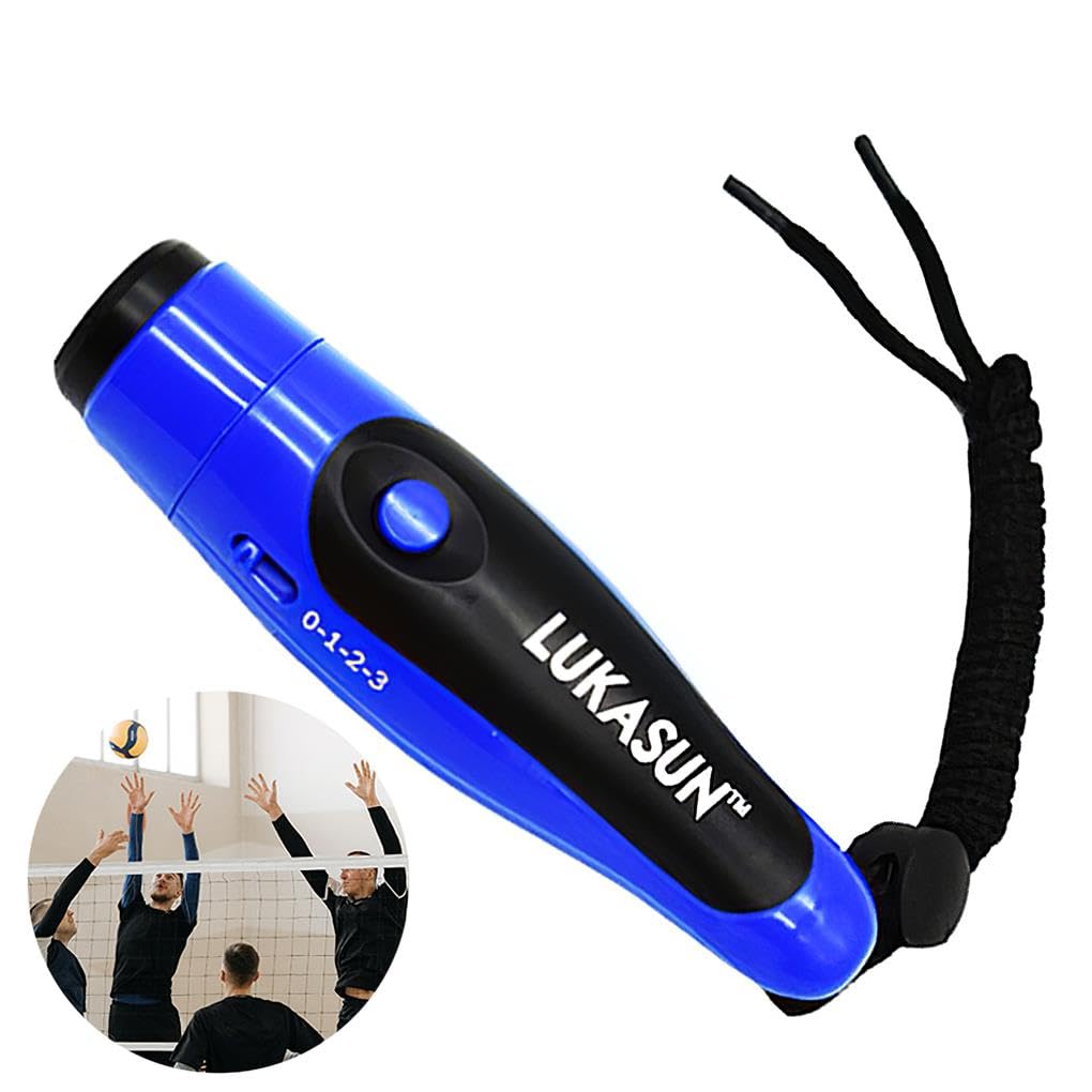 Lot de 10 sifflets électroniques à décibels à haut décibels - Outil d'entraînement à trois tons - Collection sonore - Rechargeables - Fournitures d'avertissement rapide et sain