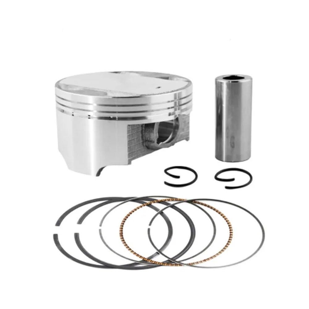 Itrvcay One Color Piston Kit 78Mm Fit For Ef4600 Mz300 5Kw Engine Generator Piston Rings Pin Clip Assy Replacement