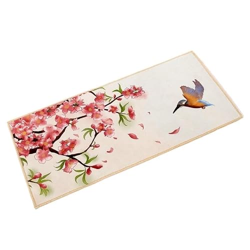 FGUJSUR Tea Towels Classical Tea Towel Suede Painting Absorbent Rag Thickened Table Cleaning Cloth Household Tools Kitchen(Color2)